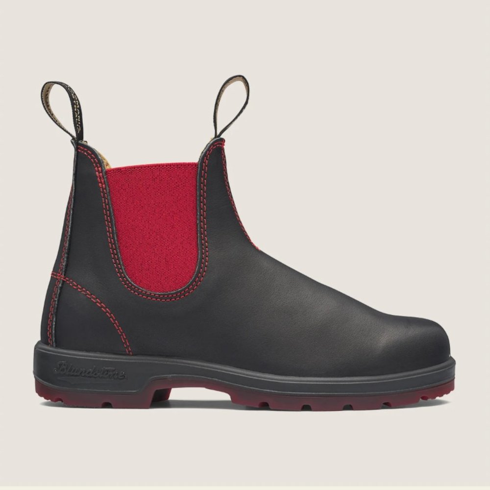 Red & Black Chelsea Boot 1316
